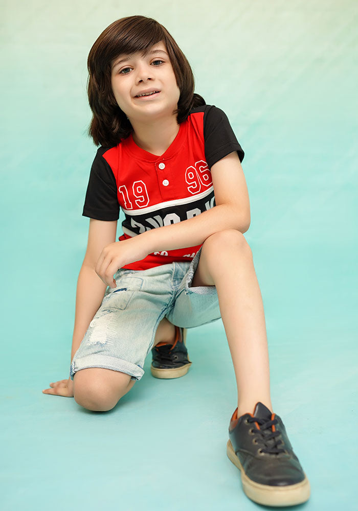 Printed T-Shirt - Wear Ochre