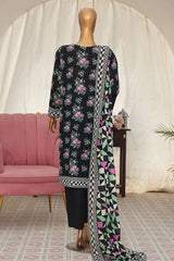 Vital Prints By HZ Unstitched 3 Piece Digital Printed Lawn Suit-VPS-08-UNS