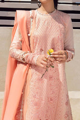 Zaha Unstitched 3 Piece Spring Summer Lawn Suit-ZL23-02-B
