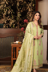 Zarq Barq by Asim Jofa Unstitched 3 Piece Eid Lawn Suit-AJZB-24