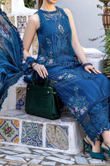Voyage A Luxe by Maria B Unstitched 3 Piece Luxury Lawn Suit-D-2415-A