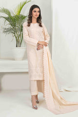 Gulshanara By Tawakkal Unstitched 3 Piece Emb Broshia Banarsi Lawn Vol-03 Suit-D-2568
