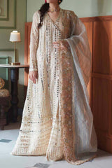 Qala by Mushq Unstitched 3 Piece Kamdaani Suit-MCK-07-Aaima