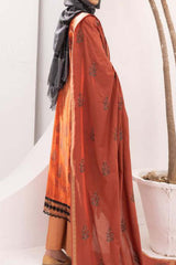 Fadilah by Gul e Zarki Unstitched 3 Piece Lawn Suit-FG-12