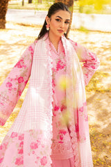Range By Charizma Unstitched 3 Piece Emb Lawn Vol-01 Suit-CRN4-07