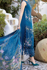 Voyage A Luxe by Maria B Unstitched 3 Piece Luxury Lawn Suit-D-2415-A