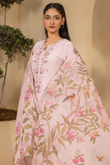 Zellbury Unstitched 3 Piece Lawn Vol-04 Suit-WUS26E30458