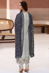 Minhal By Ramsha Unstitched 3 Piece Luxury Organza Vol-13 Collection'2025-M-1309