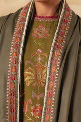 Coco by Zara Shahjahan Unstitched 3 Piece Winter Suit-ZW-06-B