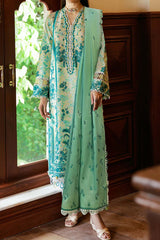 Zaha Unstitched 3 Piece Festive Lawn Suit-ZF23-09