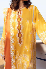 Zaha Unstitched 3 Piece Spring Summer Lawn Suit-ZL23-01-B
