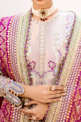 Ezra Unstitched 3 Piece Luxury Wedding Suit-02-Amber