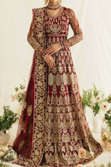 Fleur De Lis Ayzel by Afrozeh Unstitched Luxury Chiffon Suit-08-Tresor
