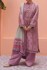 Zara Shahjahan Unstitched 3 Piece Embroidered Lawn Suit-ZSJ-11-A