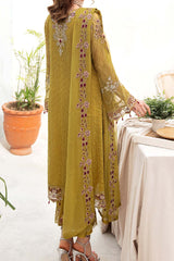 Chevron by Ramsha Unstitched 3 Piece Chiffon Vol-07 Suit-A-706
