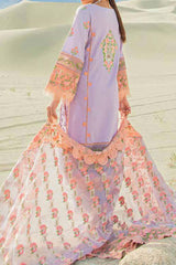 Maryam Hussain Unstitced 3 Piece Luxury Lawn Vol-02 Collection'2023-D-01