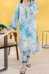 Ballerina by Nureh Unstitched 2 Piece Chikankari Lawn Suit-NU2-110
