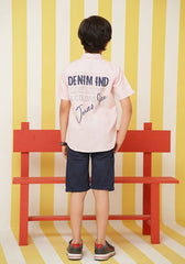 Chambray Cotton Shirt - Wear Ochre