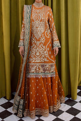 Maia by Serene Premium Unstitched 3 Piece Luxury Formals Suit-S-1074-Lumene