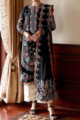 Zaha Unstitched 3 Piece Festive Lawn Suit-ZF23-07