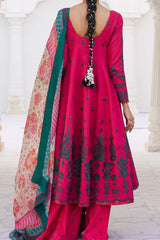Zara Shahjahan Unstitched 3 Piece Embroidered Lawn Suit-ZSJ-10-B