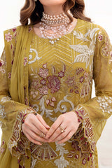 Chevron by Ramsha Unstitched 3 Piece Chiffon Vol-07 Suit-A-706