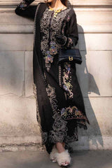 Broadway by Mushq Unstitched 3 Piece Winter Suit-MNW-14