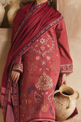 Coco by Zara Shahjahan Unstitched 3 Piece Winter Suit-ZW-06-A