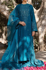 Raqs Ayzel by Afrozeh Unstitched 3 Piece Festive Lawn Suit-AZL-V2-07