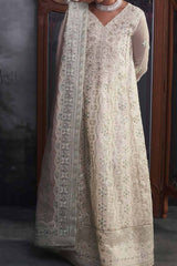 Qala by Mushq Unstitched 3 Piece Kamdaani Suit-MCK-05-Aaila