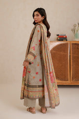 Zellbury Unstitched 3 Piece Lawn Edit 3 Suit-WUS26X30873