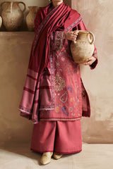 Coco by Zara Shahjahan Unstitched 3 Piece Winter Suit-ZW-06-A