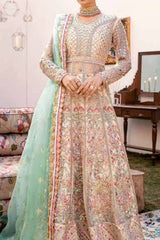 Ezra Unstitched 3 Piece Luxury Wedding Suit-05-Sage