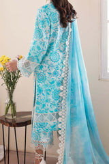 Afrozeh Printskari Unstitched 3 Piece Summer Lawn Collection'2023-ALV4-06