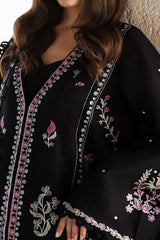 Aylin By Republic Unstitched 3 Piece Emb Lawn Summer Suit-D-01-A-Muguet