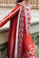 Broadway by Mushq Unstitched 3 Piece Winter Suit-MNW-13