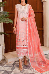 Nuray e Nazar by Parishay Unstitched 3 Piece Eid Lawn Suit-NEE-06