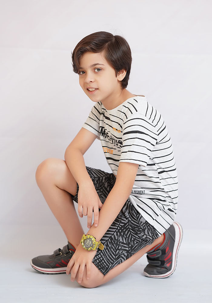 Printed T-Shirt - Wear Ochre