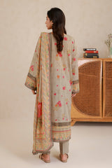 Zellbury Unstitched 3 Piece Lawn Edit 3 Suit-WUS26X30873