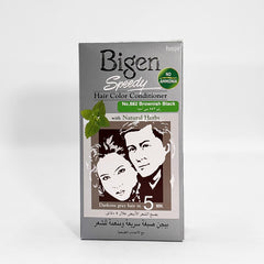 Bigen Speedy Hair Color Conditioner-Brownish-Black