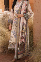 Rezene by Republic Unstitched 3 Piece Summer Lawn Vol II Suit-D-03-B