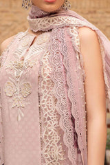 Voyage A Luxe by Maria B Unstitched 3 Piece Luxury Lawn Suit-D-2414-A