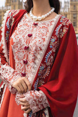Broadway by Mushq Unstitched 3 Piece Winter Suit-MNW-13