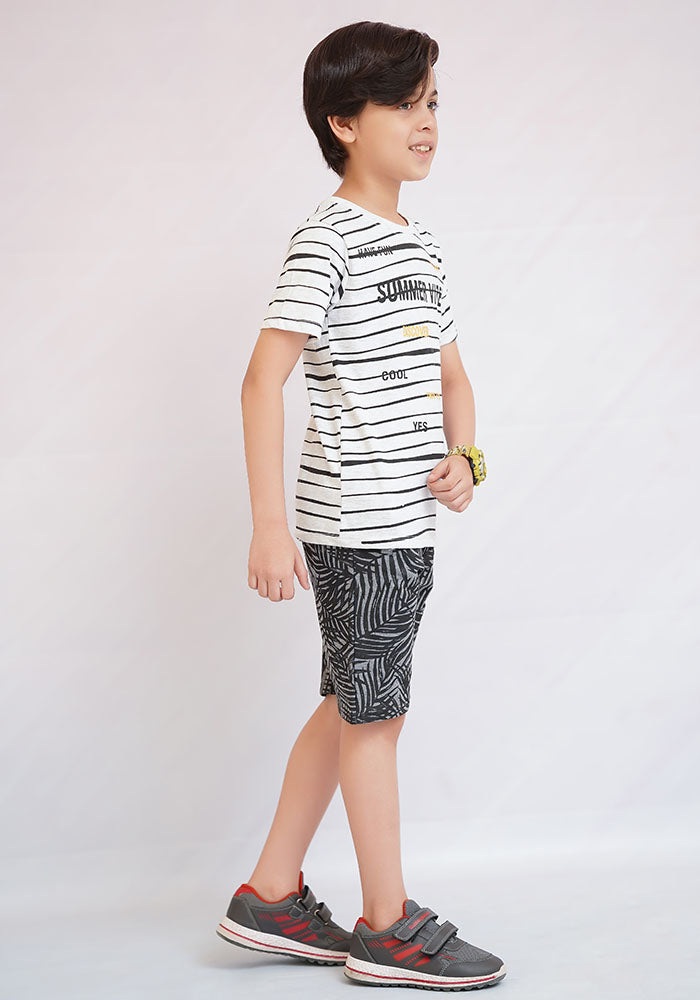 Printed T-Shirt - Wear Ochre