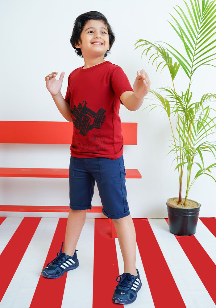 Printed T-Shirt - Wear Ochre