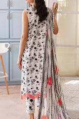 Afrozeh Printskari Unstitched 3 Piece Summer Lawn Collection'2023-ALV4-05