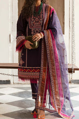 Iris by Jazmin Unstitched 3 Piece Spring Summer Lawn Collection'2023-07-Alpenrose