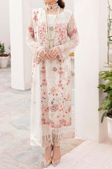 Chevron by Ramsha Unstitched 3 Piece Chiffon Vol-07 Suit-A-705