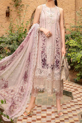 Voyage A Luxe by Maria B Unstitched 3 Piece Luxury Lawn Suit-D-2414-A