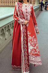 Broadway by Mushq Unstitched 3 Piece Winter Suit-MNW-13